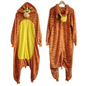Tigger Inspired Orange and Yellow Onesie